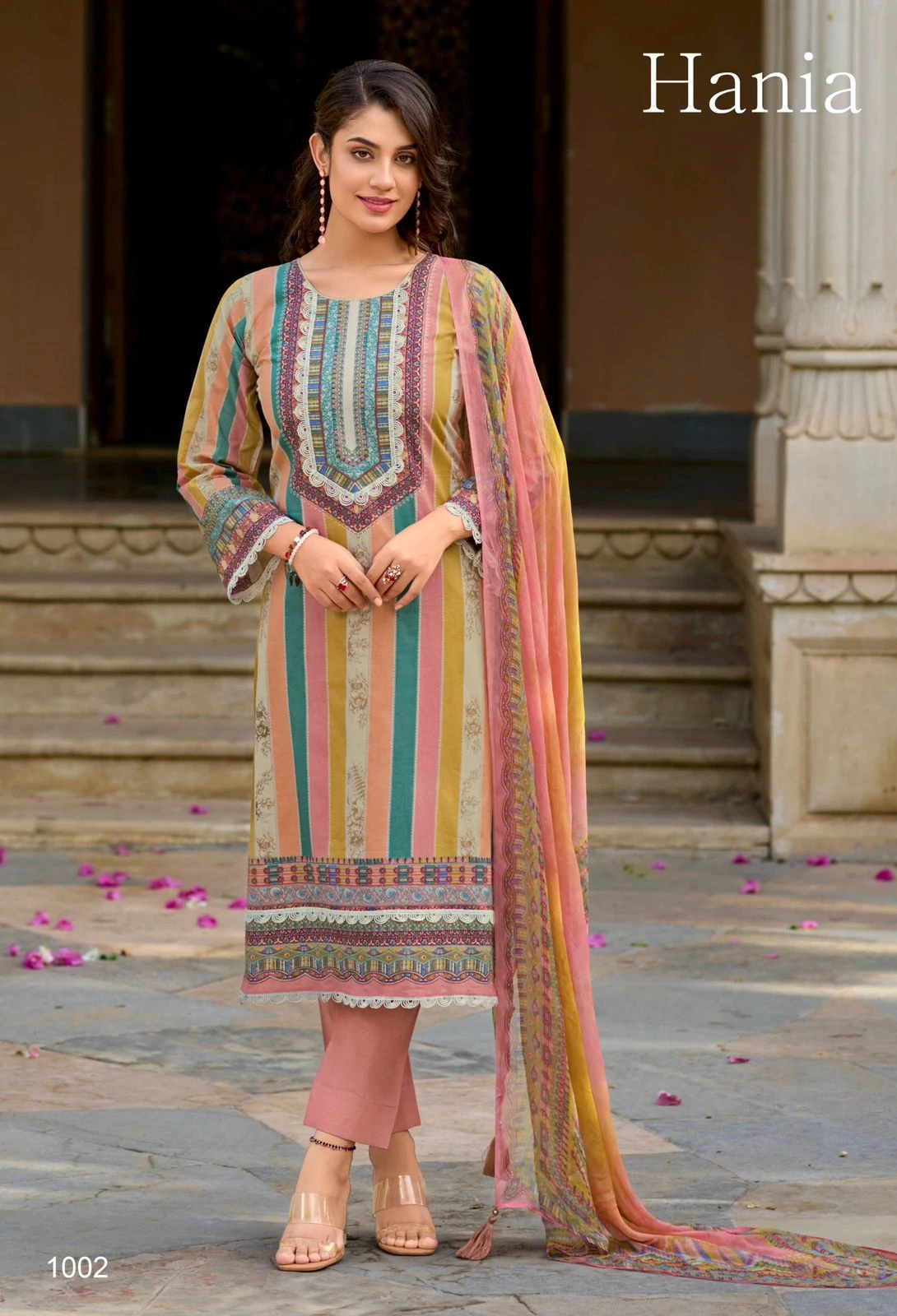 Kilory Trendz Hania Pure Lawn Cotton Wholesale Fancy Salwar Suit Catalog — Wholesale Salwar Suits, Kilory Trends wholesale from Surat - Gallery Image 2